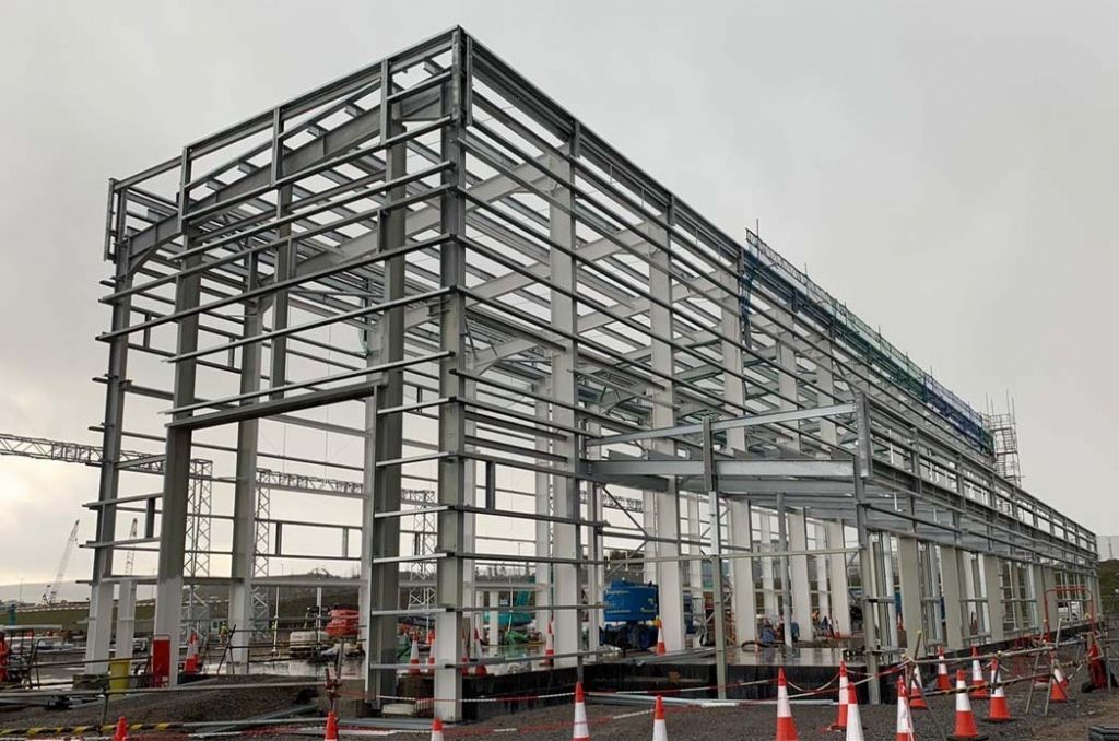 architectural structural steelwork compressor