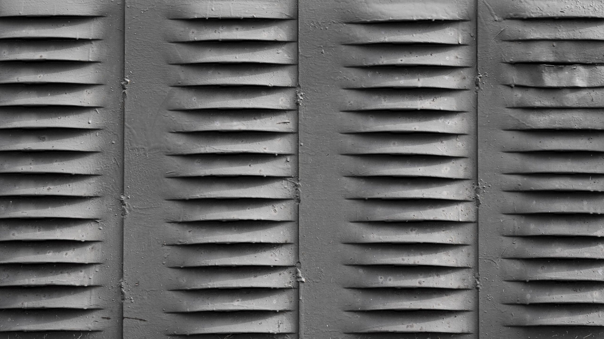 silver-wall-with-ventilation-holes