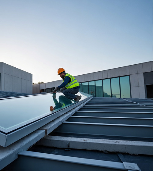 skylight steel structure